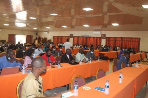 Participants during  dissemination of Local Authority Performance Assessment (LAPA) results, Liwonde